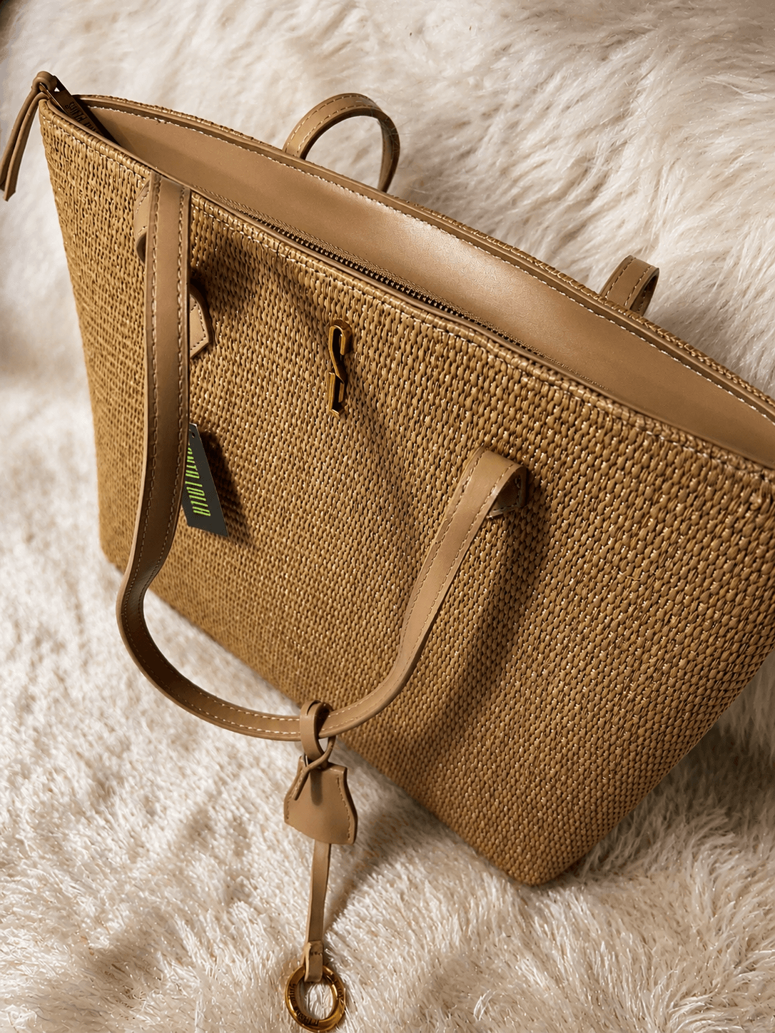 Bolsa Tramado Santa Lolla — vista frontal